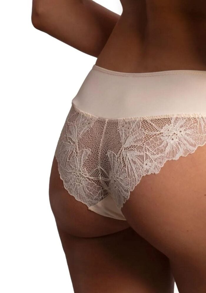 Figi damskie bikini z elastycznej mikrofibry i koronki DM-6338 Agio - obrazek 6