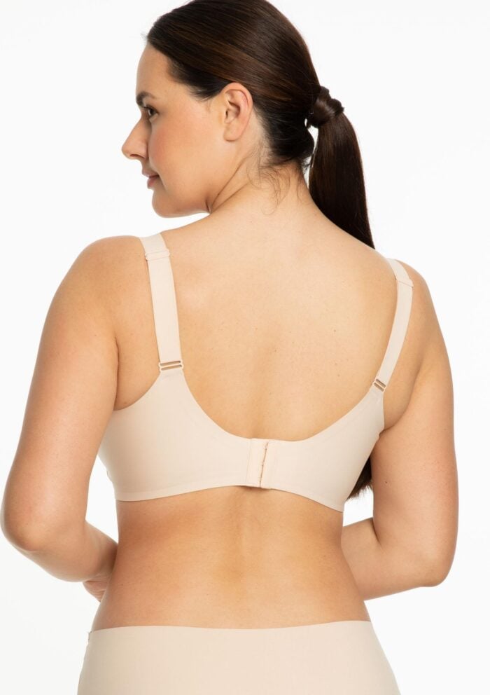 Biustonosz Jelly Bra Comfort bezszwowy szerokie boki i ramiączka żelowe strefy 3D Julimex - obrazek 2