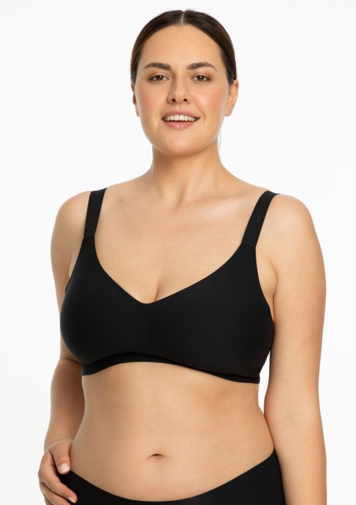 Biustonosz Jelly Bra Comfort bezszwowy szerokie boki i ramiączka żelowe strefy 3D Julimex - obrazek 12