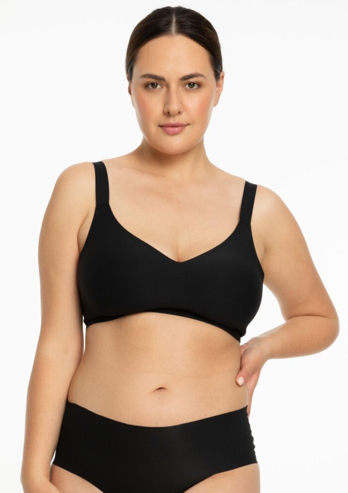 Biustonosz Jelly Bra Comfort bezszwowy szerokie boki i ramiączka żelowe strefy 3D Julimex - obrazek 11
