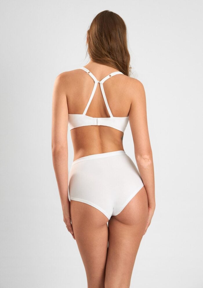 Biustonosz damski miękki bawełniany w sportowym stylu Natural Cotton 1454 Sielei - obrazek 3