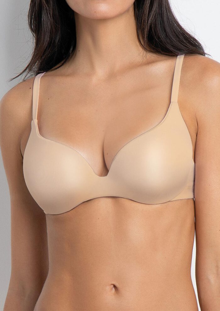 Biustonosz damskie push-up z gładkimi miseczkami Fantastic 1368 Sielei - obrazek 3