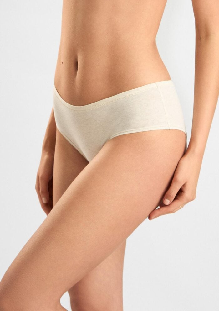 Figi damskie hipoalergiczne z bawełny organicznej Natural Cotton 1441 Sielei - obrazek 5