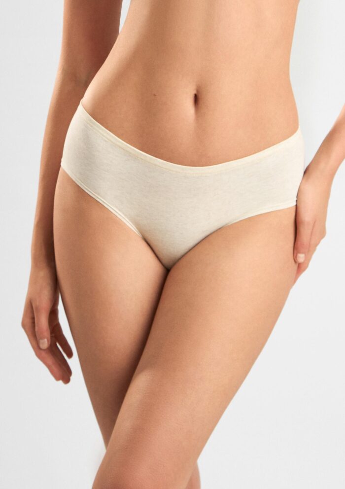 Figi damskie hipoalergiczne z bawełny organicznej Natural Cotton 1441 Sielei - obrazek 3