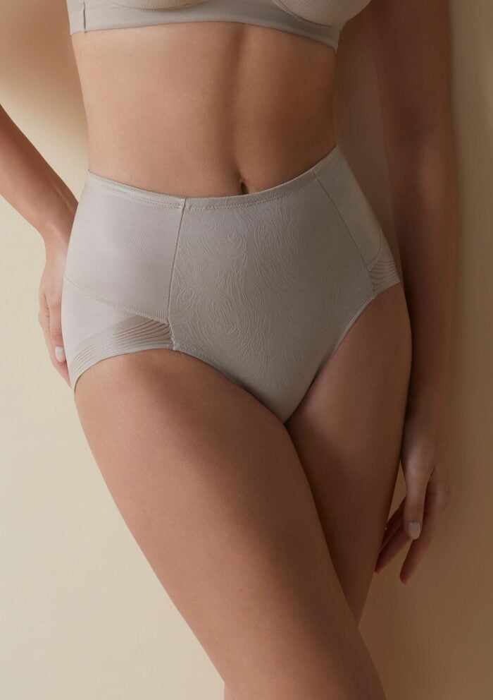 Figi damskie modelujące z wysokim stanem komfortowy krój Violeta Faja Selene - obrazek 2