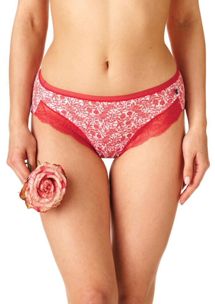Figi damskie (2 pack) z koronką przy pachwinach LPC 739 - obrazek 2