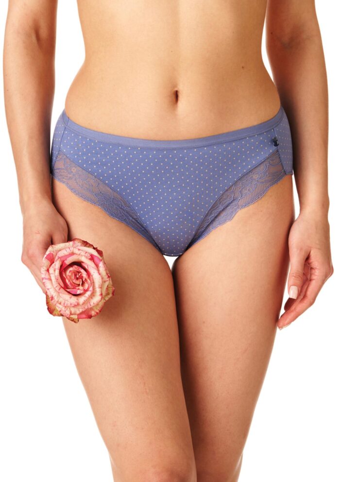 Figi damskie (2 pack) z koronką przy pachwinach LPC 739 - obrazek 5