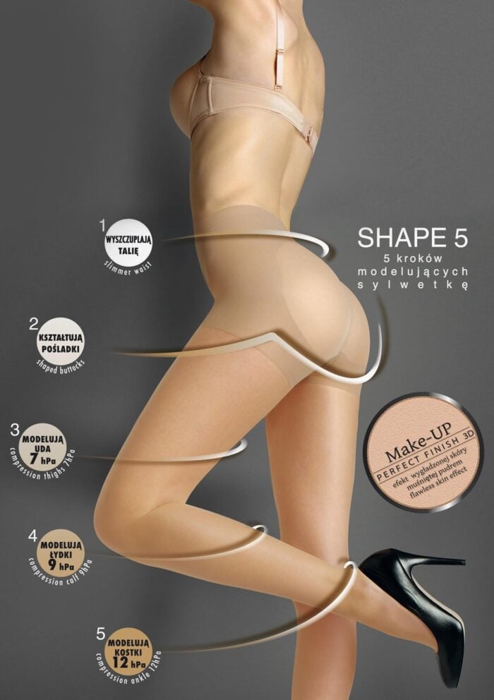 Modelujące Rajstopy Shape 5 Lux Line Marilyn - obrazek 2