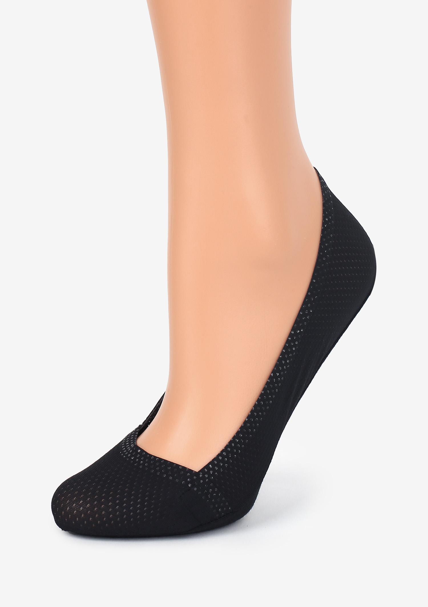 Perforowane mikrostopki damskie U20 Marilyn BLACK ONE SIZE
