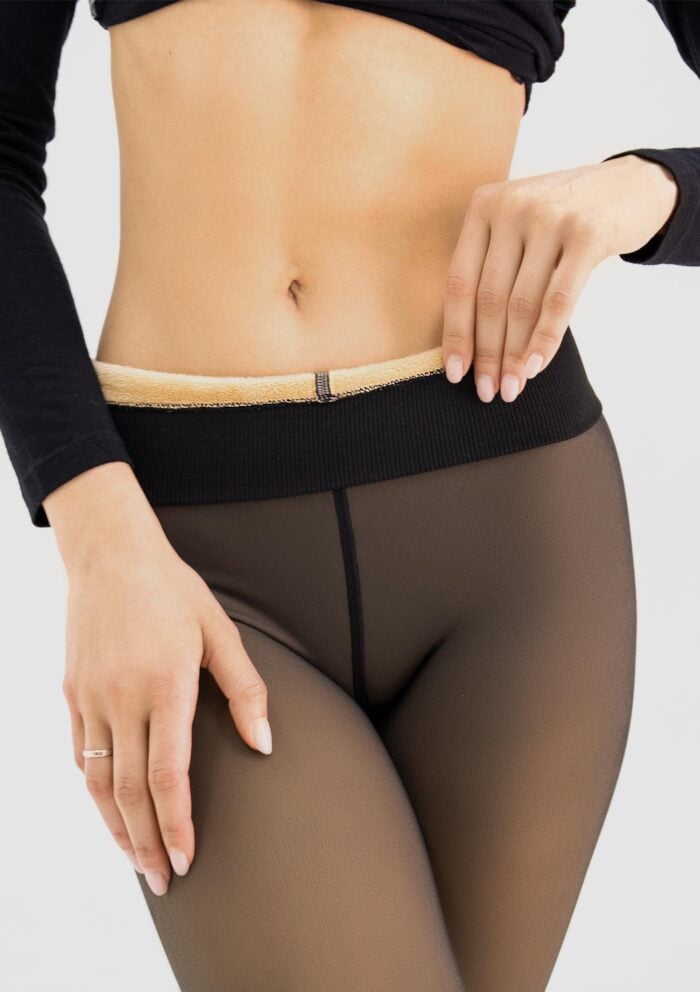 Rajstopy termiczne modelujące efekt cienkich rajstop 670 Skin Thermo Legs - obrazek 6