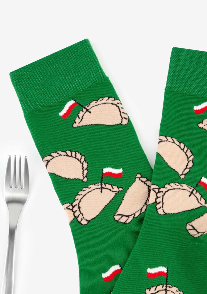 Skarpety PRL z motywem polskich pierogów Marilyn - obrazek 7
