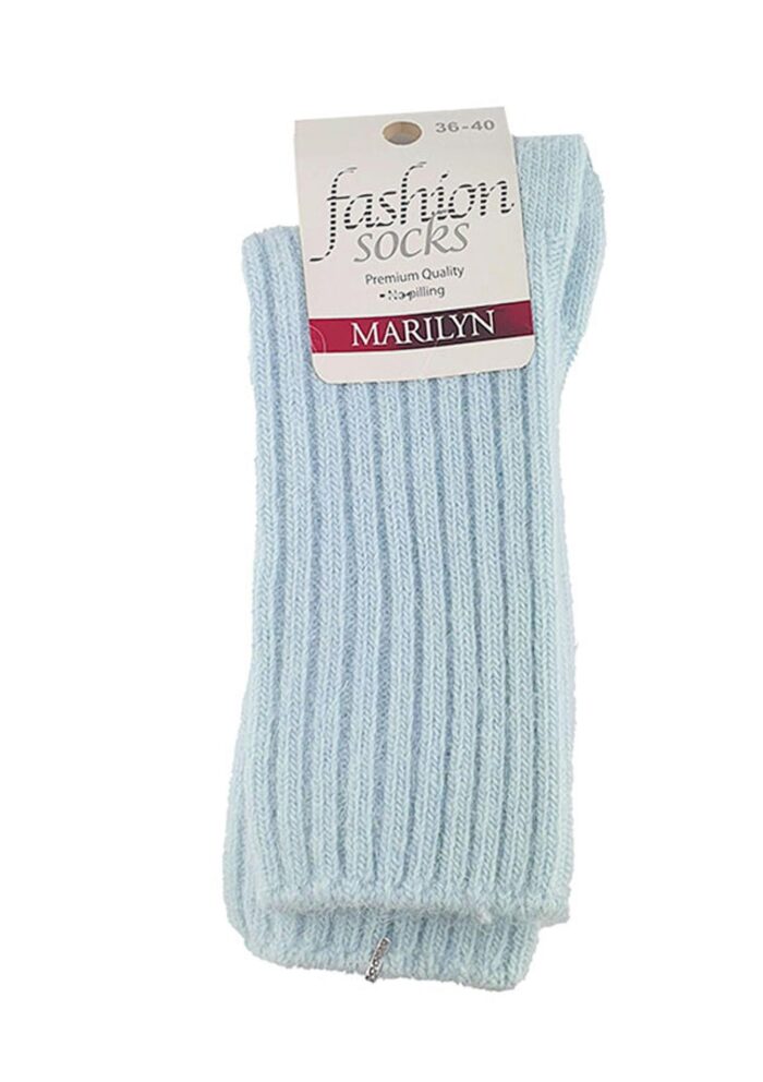 Skarpetki damskie bawełniane z efektem angory F27 Marilyn - obrazek 6