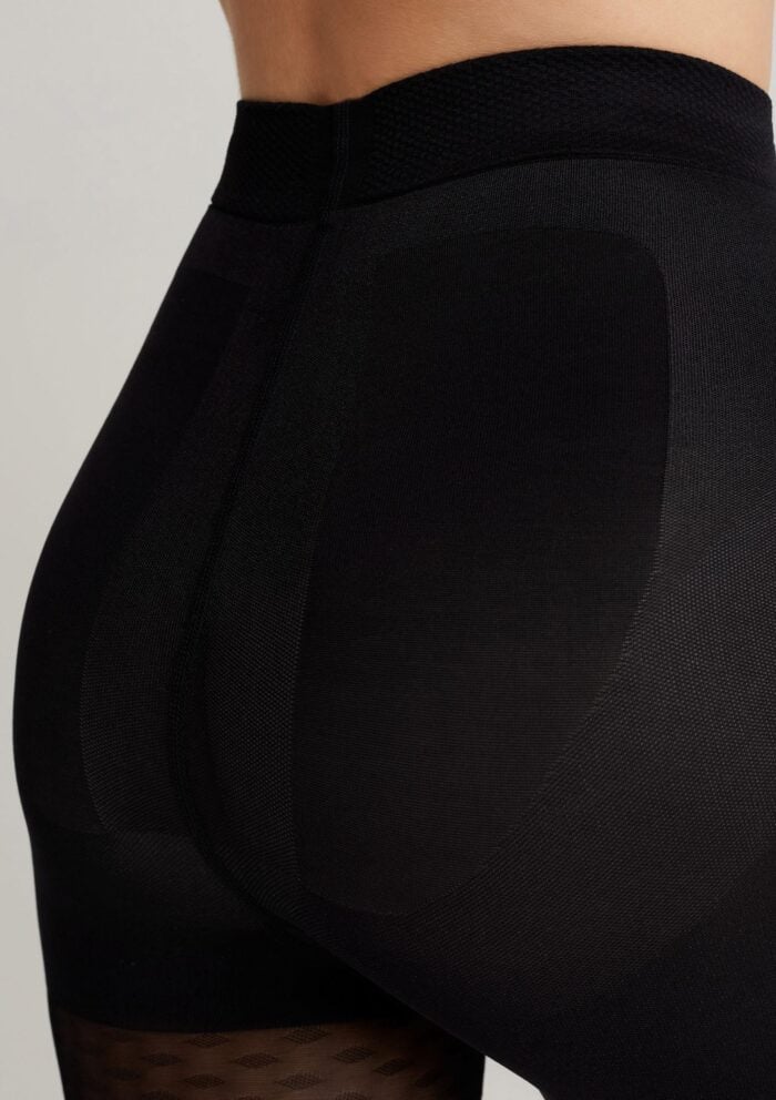 Rajstopy damskie modelujące z efektem push-up X-Press 40 Conte - obrazek 9