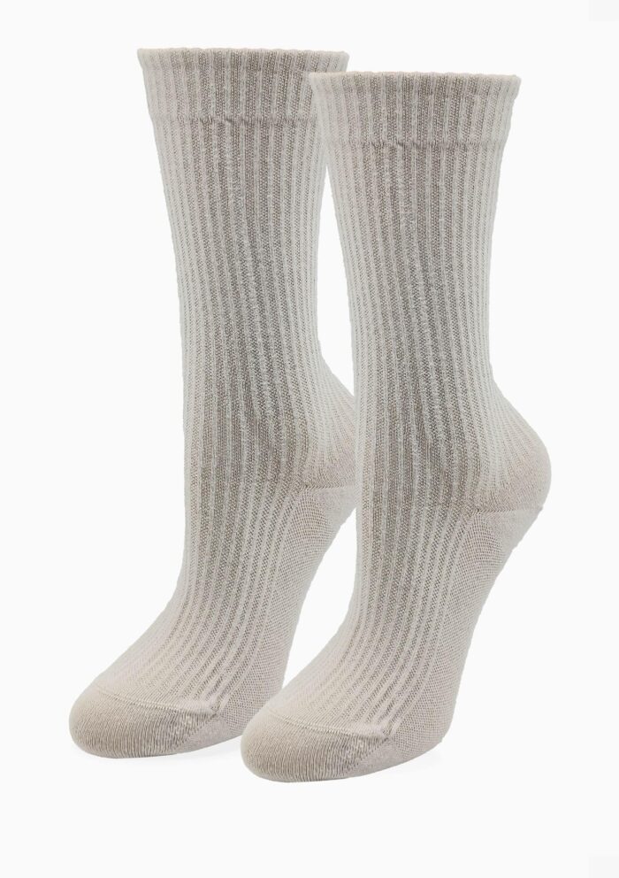 Skarpetki damskie z kaszmirem prążkowane Cashmere Dreams Marilyn - obrazek 6