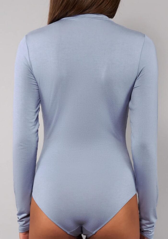 Body|Body damskie z golfem ekologiczny modal denim Today 6018 Sielei