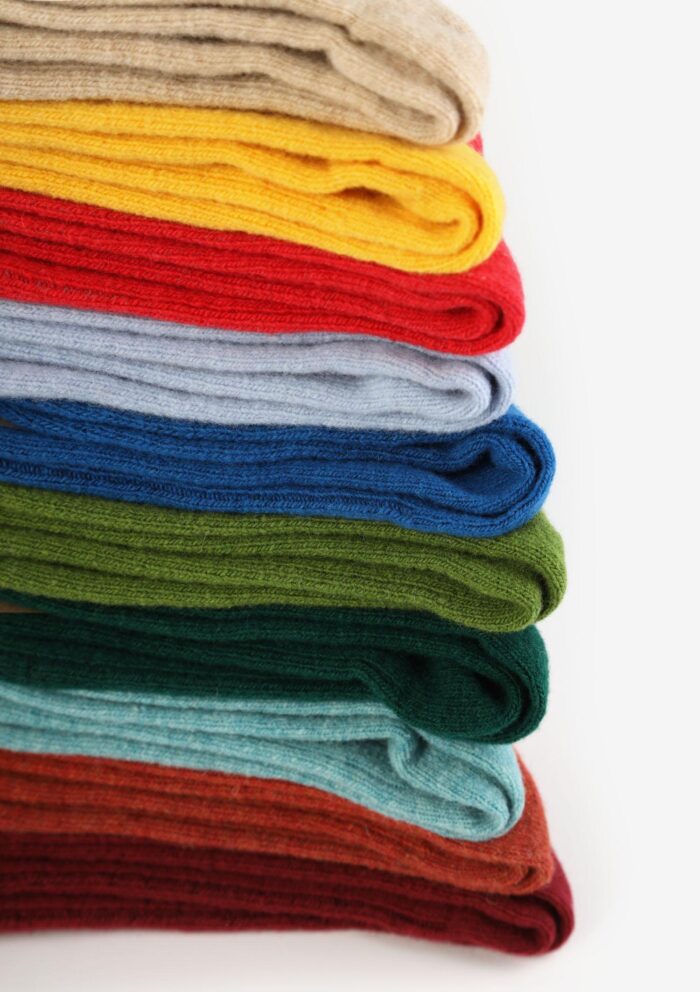 Skarpety - zdjęcie 4|Skarpetki merino z wełny merynosa jagnięce bezuciskowe butelkowa zieleń Cerber Art. 0251
