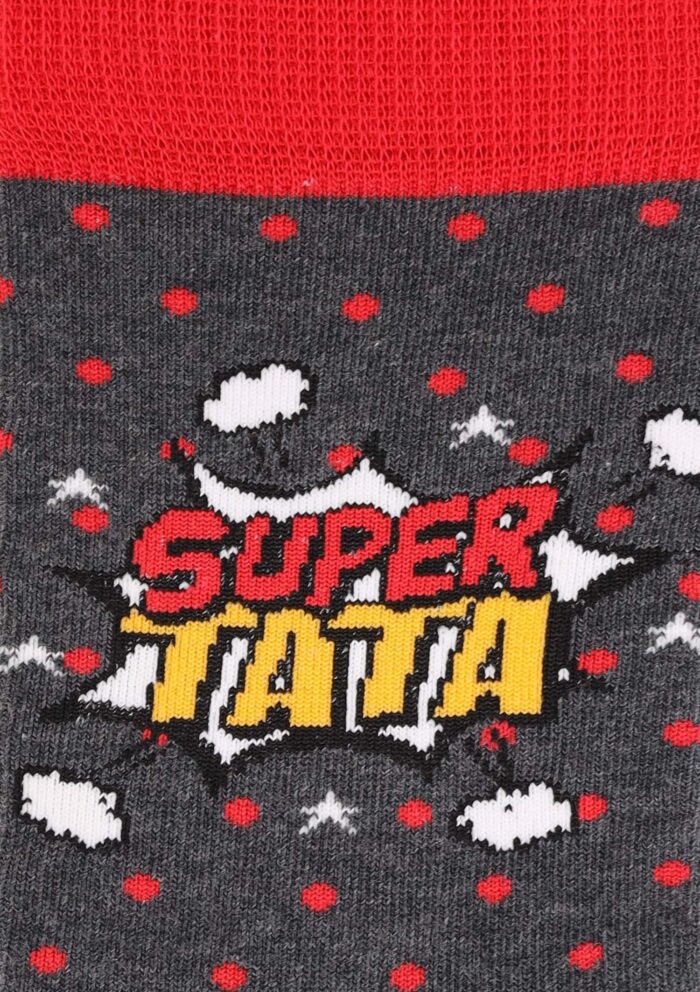 Skarpety męskie bawełniane Super Tata Milena - obrazek 3