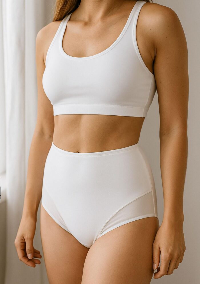 Figi damskie modelujące z wysokim stanem New Sibilla Microshape Infiore - obrazek 7