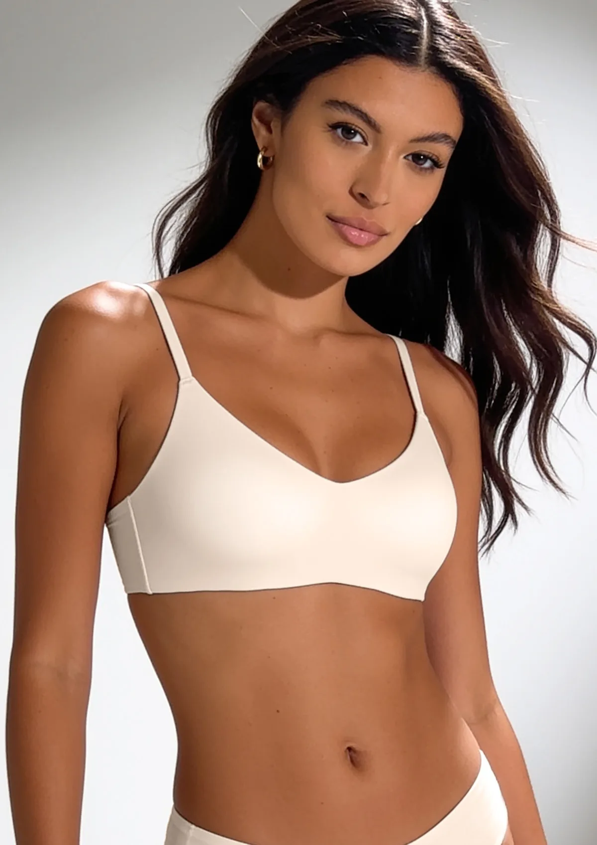 Top biustonoszowy z mikrofibry Active Ultrashine Lormar TALCO