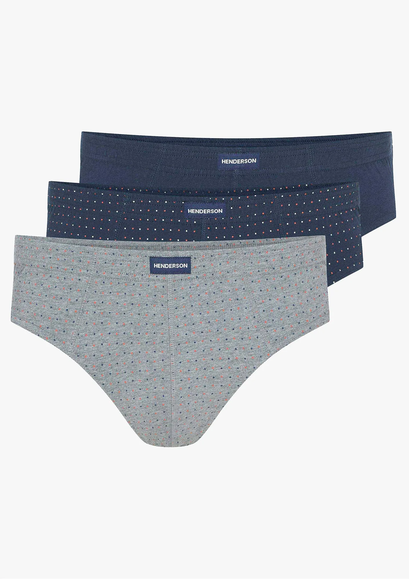 Slipy męskie bawełniane (3pack) klasyczne K688 Henderson