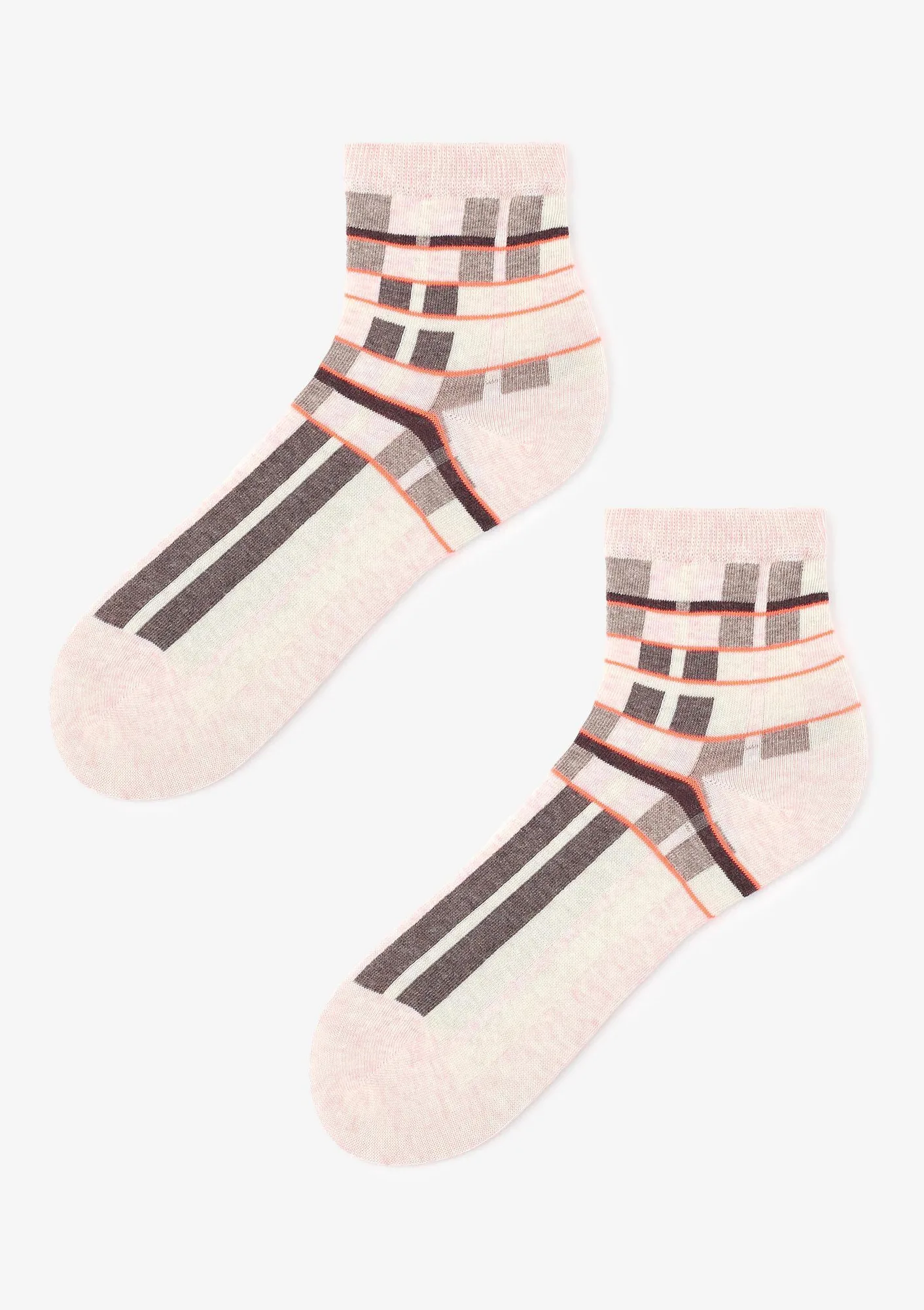 Skarpetki damskie w geometryczne wzory SC Geometric Marilyn 36-40