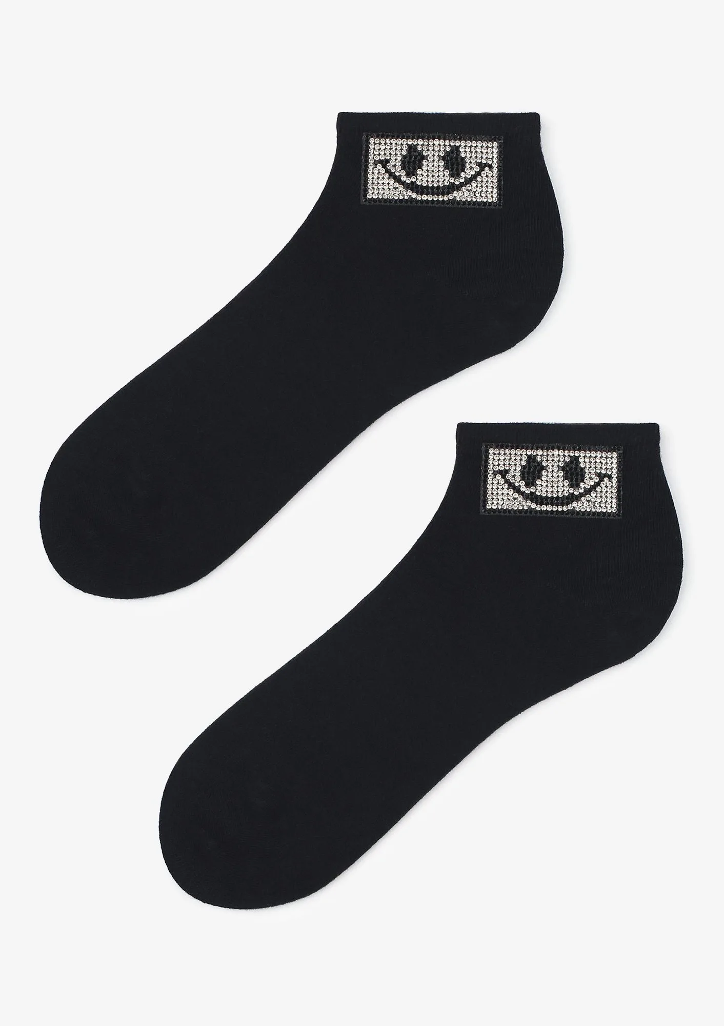 Skarpetki damskie z prostokątną buźką Cotton Square Face Marilyn ONE SIZE