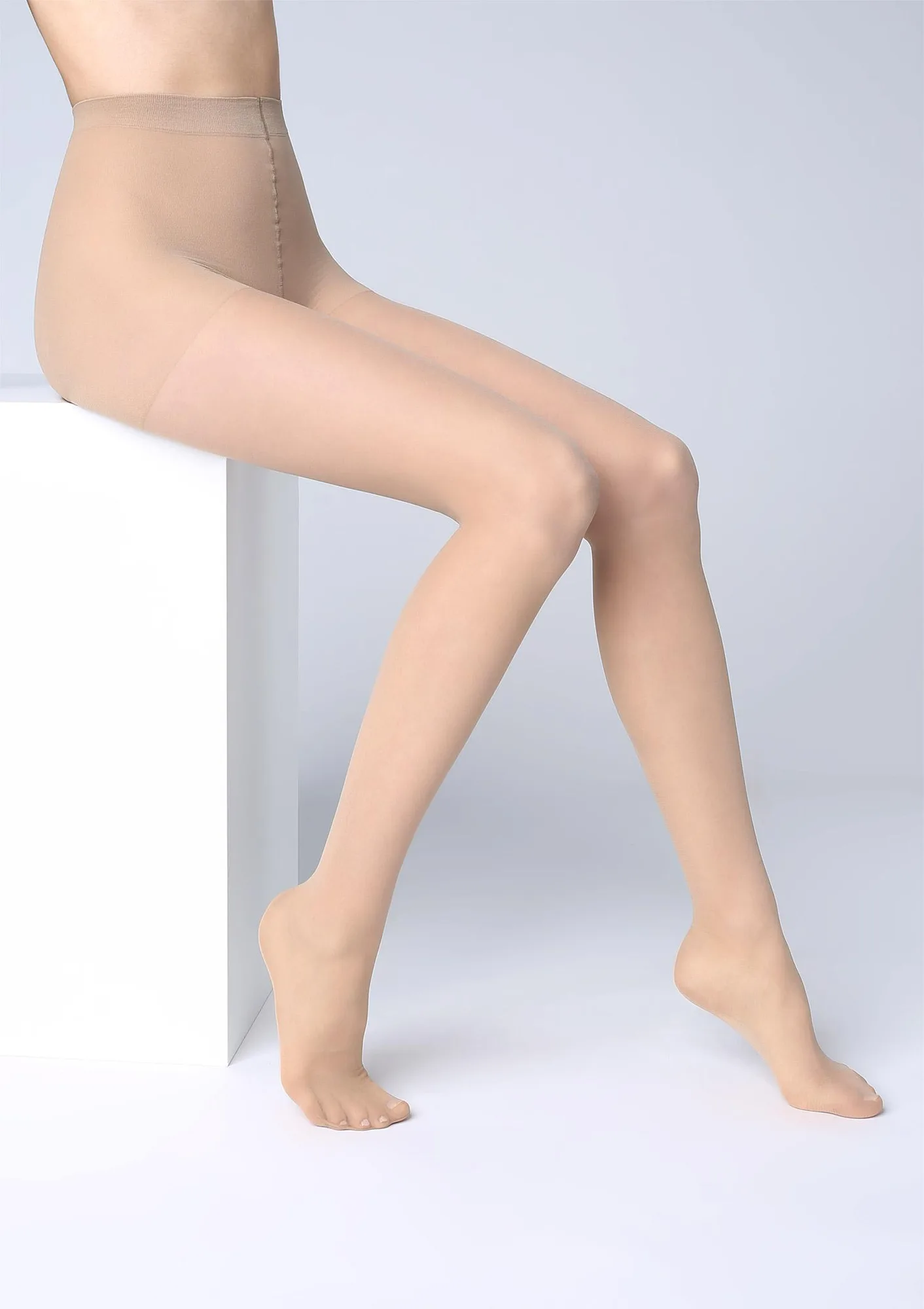 Rajstopy półmatowe jedwabiste Super 20 XXL Marilyn GLACE 6-XXL