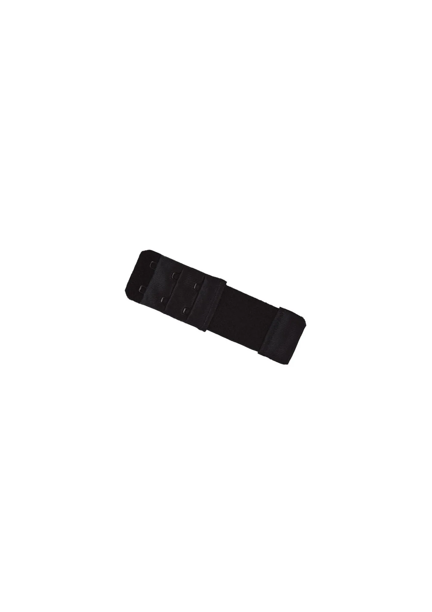 Przedłużacz do biustonosza na gumce czarny BA-03 LONG ONE SIZE
