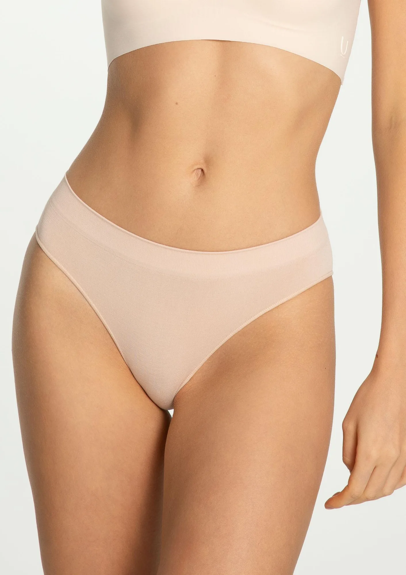 Figi damskie klasyczne bambusowe Bamboo Classic Julimex beż