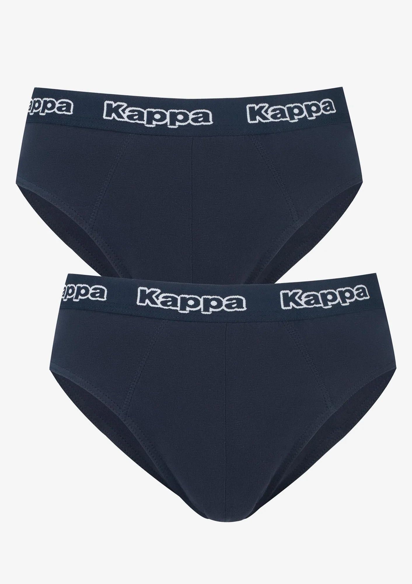 Slipy męskie bawełniane sportowe 2pack granatowe Kappa