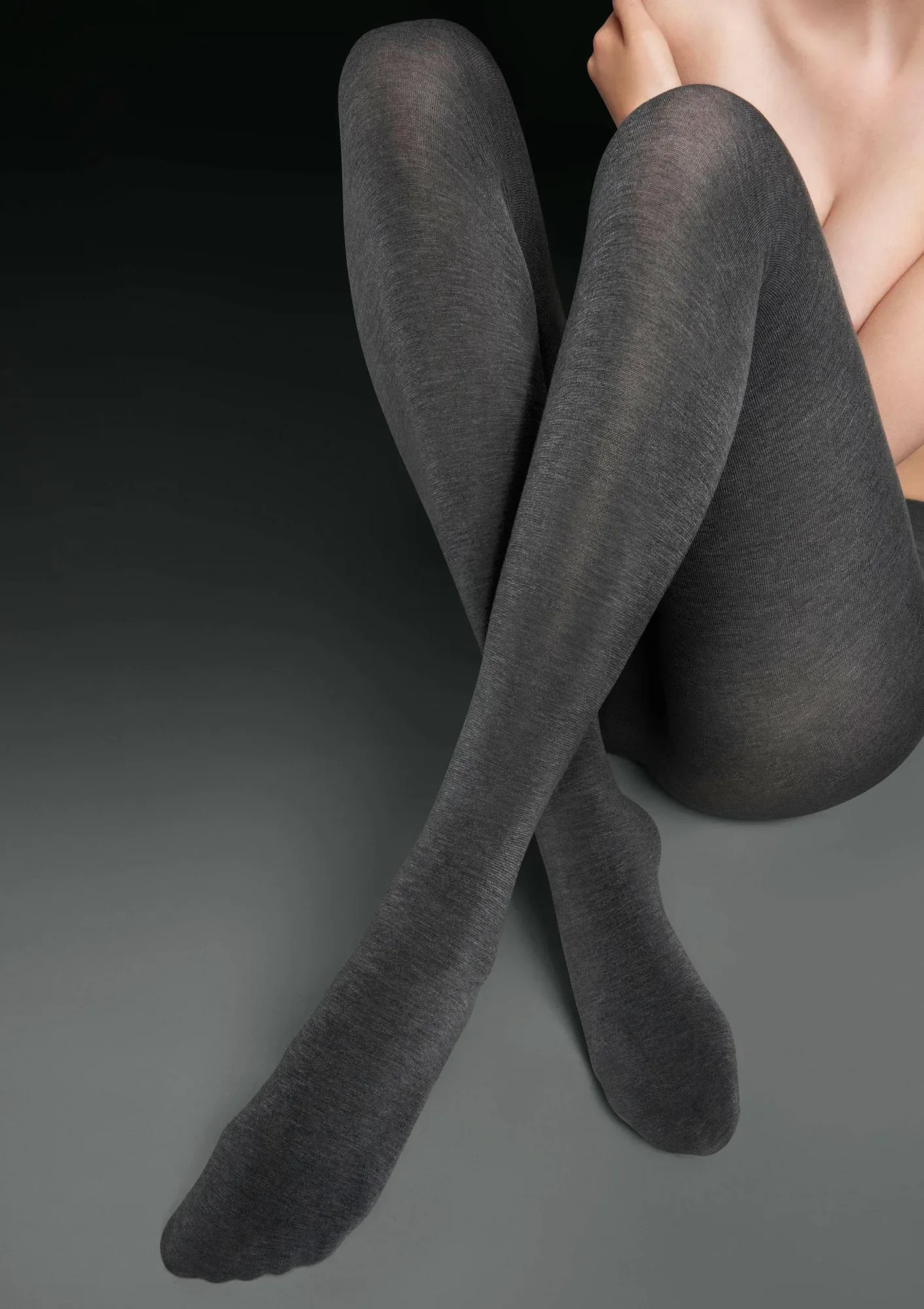 Bardzo ciepłe rajstopy Exclusive Keep Heat Lux Line Marilyn MELANGE M/L