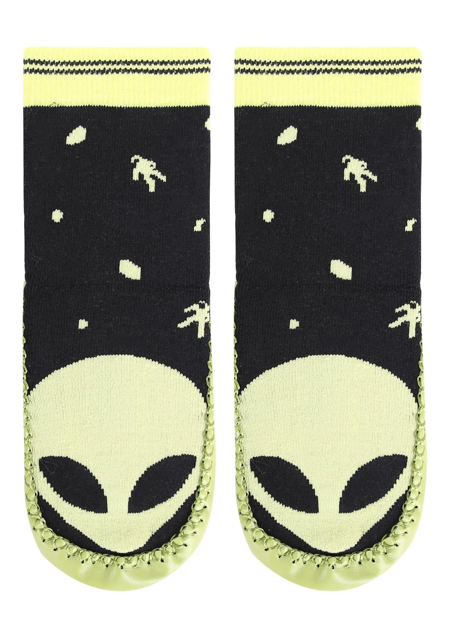 Skarpetki Ze Skórzaną Podeszwą Home Socks Chłopięce Marilyn ALIEN 28-29 (18 cm)